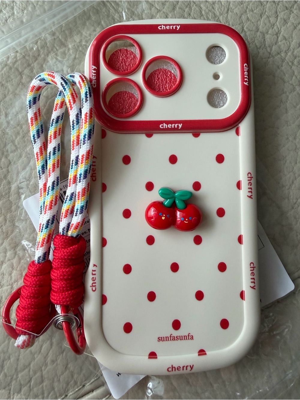 iPhone 17 PRO Silicon Cherry Case 🍒